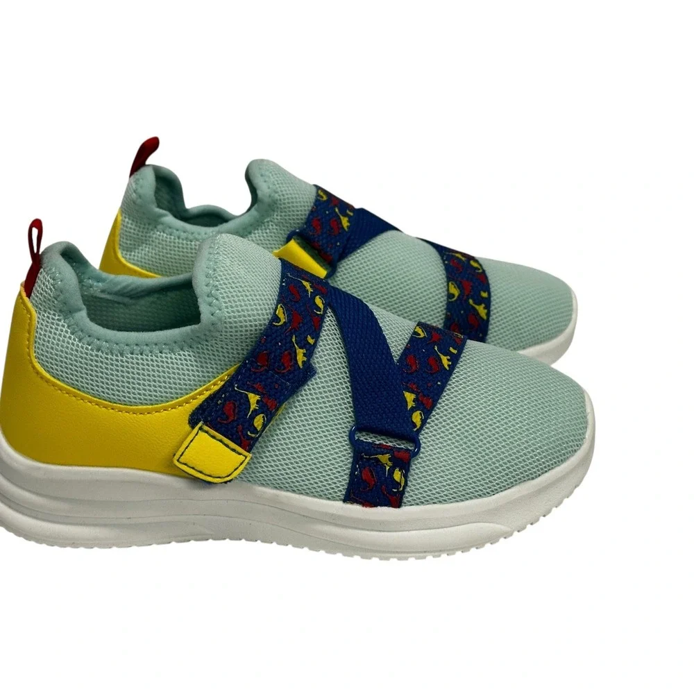 Kids Sneakers Slip On‎ Dinosaur Print Casual Shoes